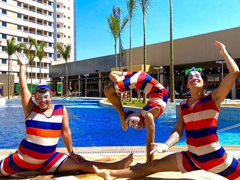 Enjoy Solar das Águas Park Resort - Próximo ao Thermas dos Laranjais Olímpia Esterno foto